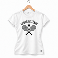 Clube de Tênis - Feminina Branco - Frente
