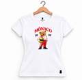Mônaco Racing - Feminina Branco - Frente