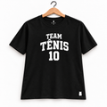 TEAM TÊNIS 10 — Frente — Masculina · Preto