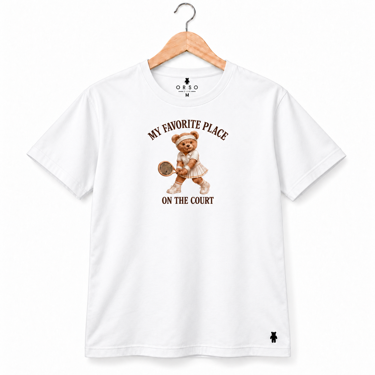 Favorite Place — masculina Branco — Frente