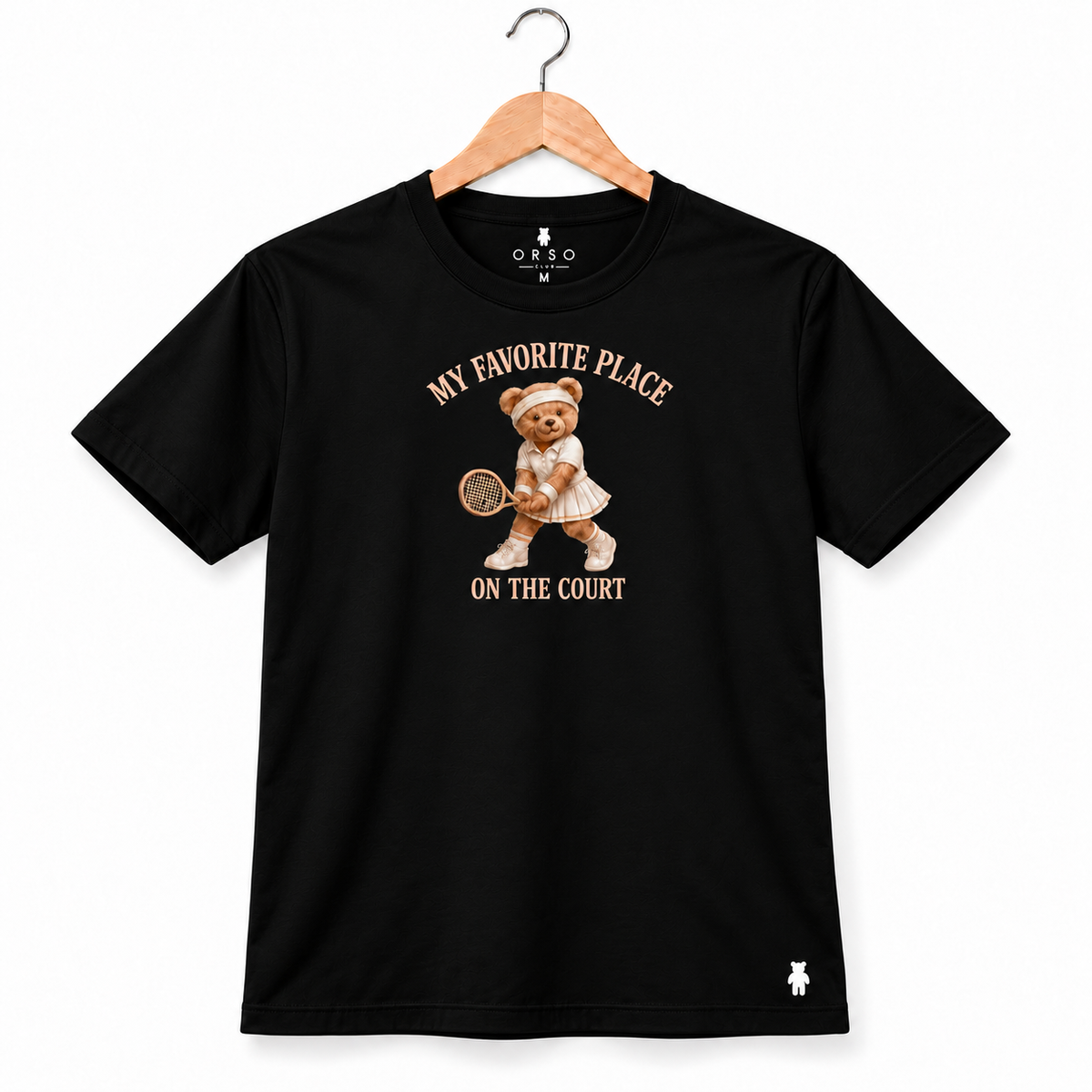 Favorite Place — masculina Preto — Frente