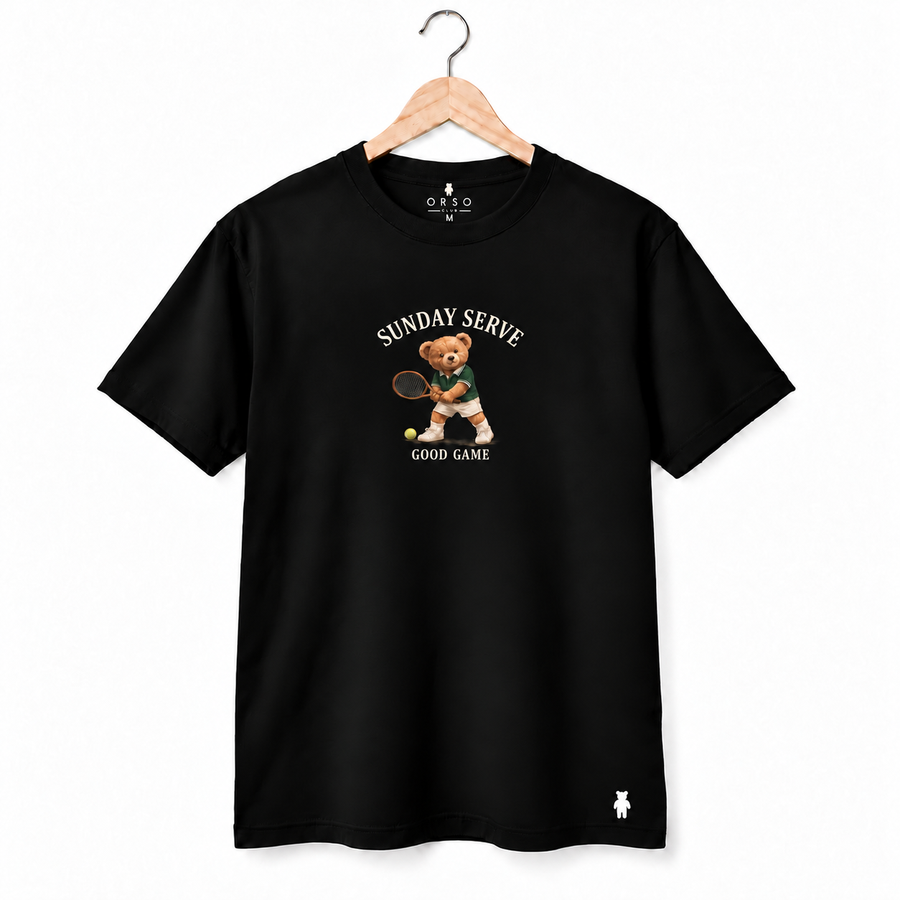 Sunday Serve — Camiseta preta