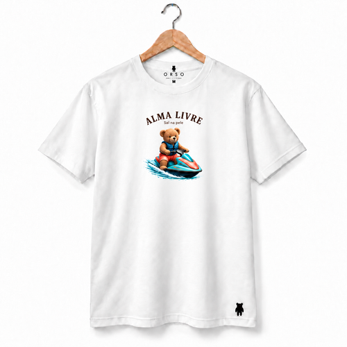 ALMA LIVRE — masculina branca — frente