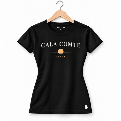 CALA COMTE — feminina preta — frente