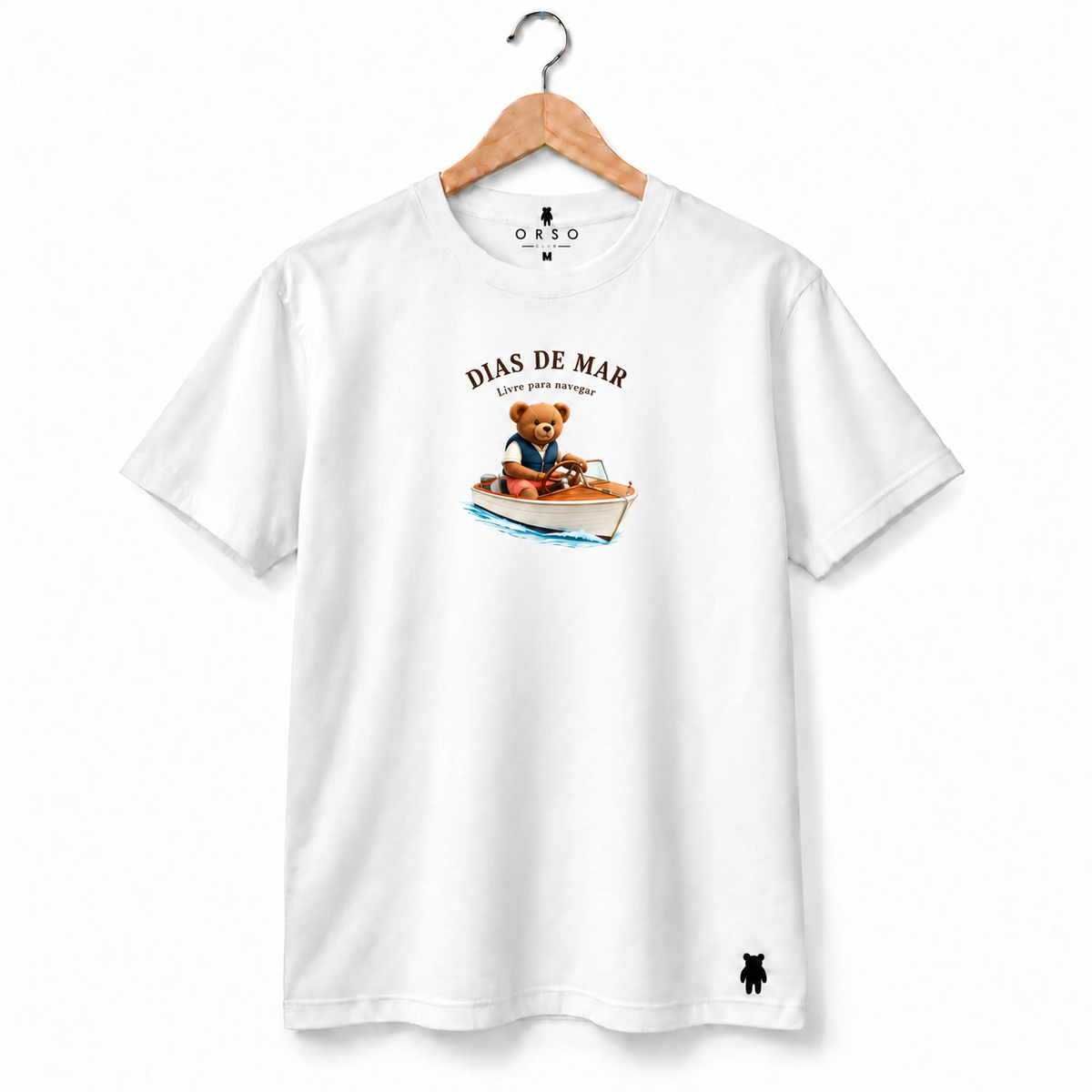 DIAS DE MAR — masculina branca — frente