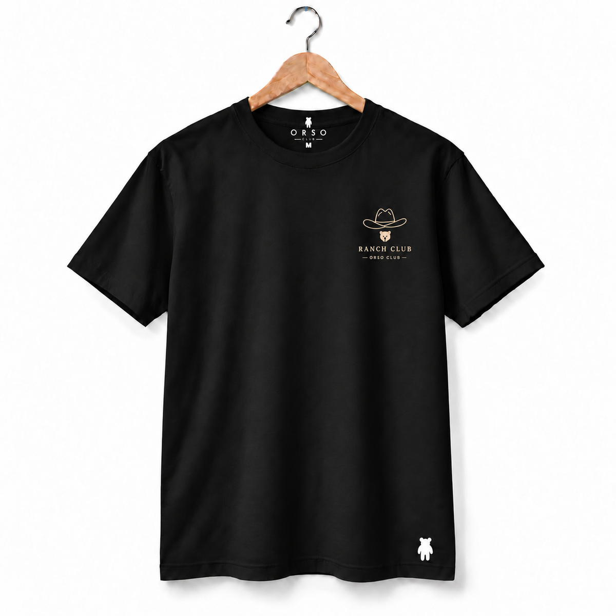Ranch Club — masculina preta — frente