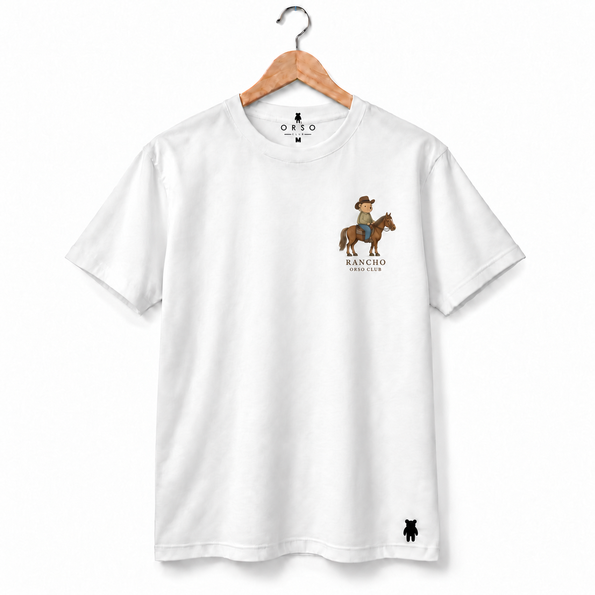 Rancho a Cavalo — masculina branca — frente