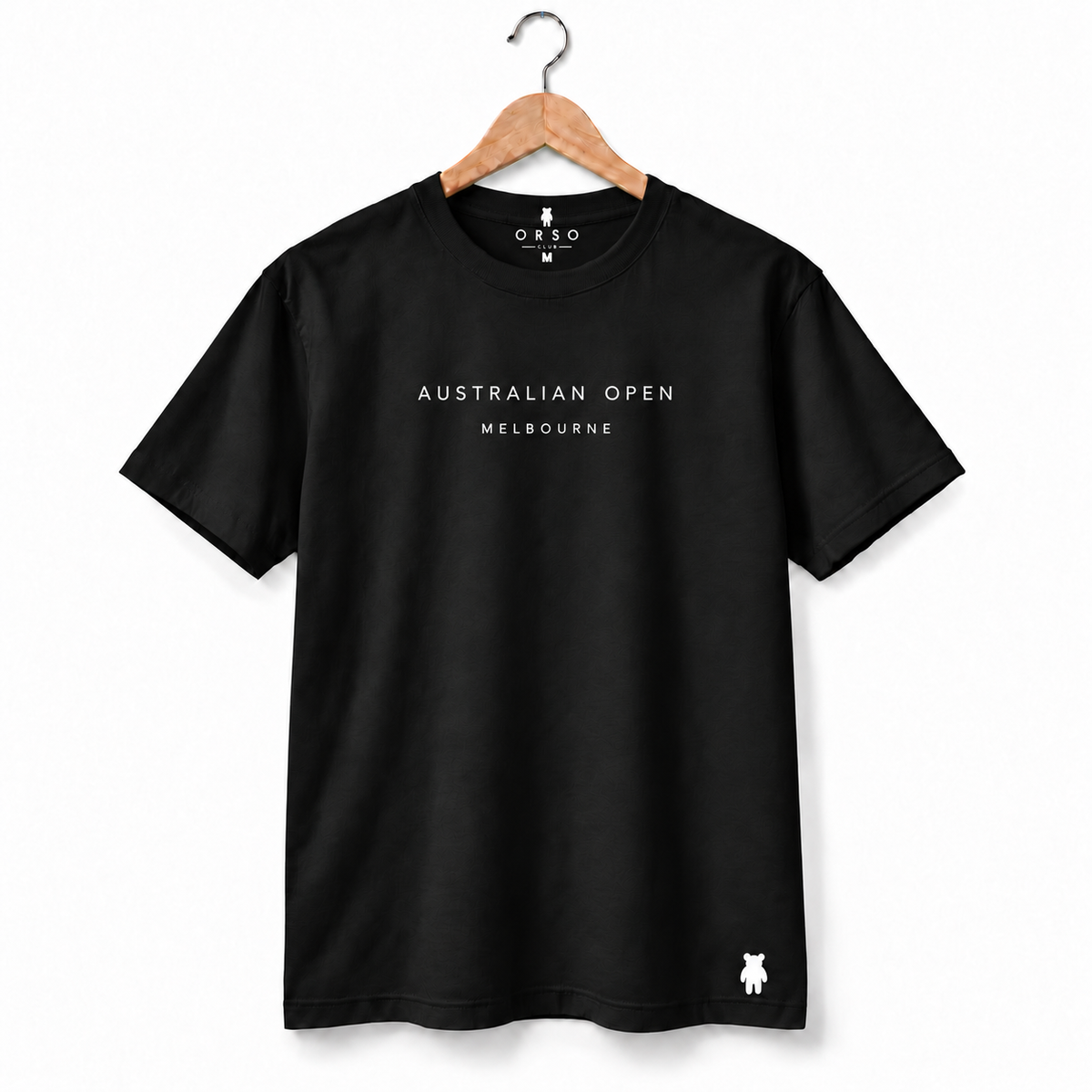 Melbourne — masculina preto — frente