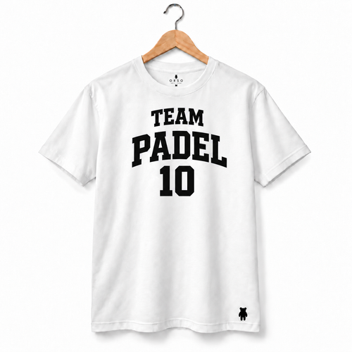TEAM PADEL 10 — Masculina Branco — full