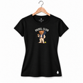 Padel Essencial — Feminina Preto — Frente