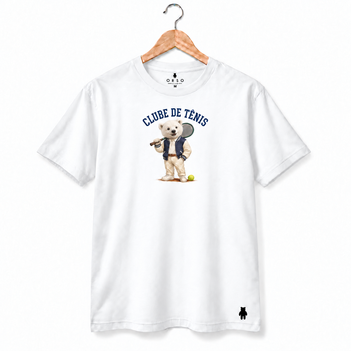 Quadra Polar — masculina Branco — Frente