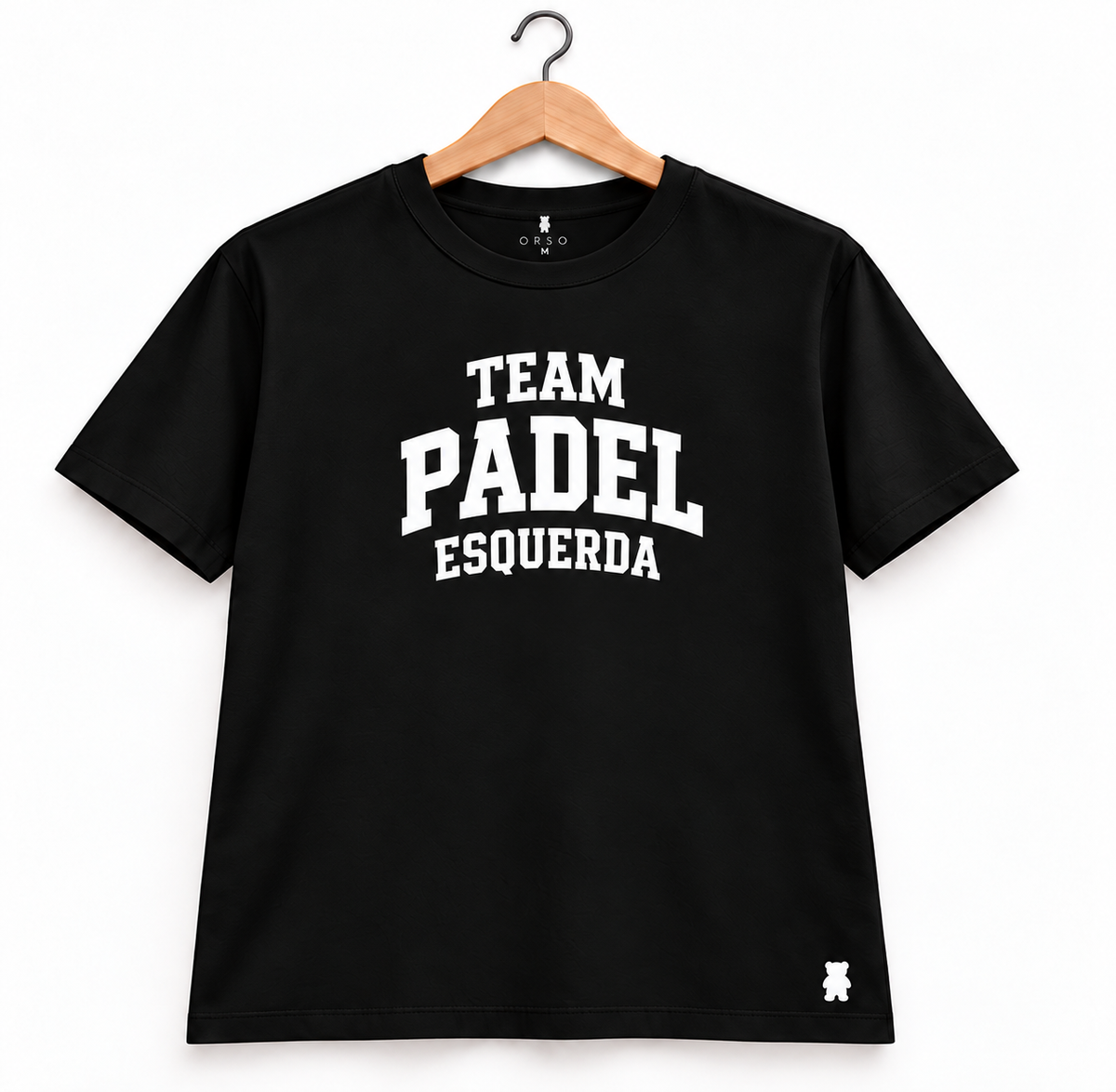 TEAM PADEL ESQUERDA · Masculina · Preto