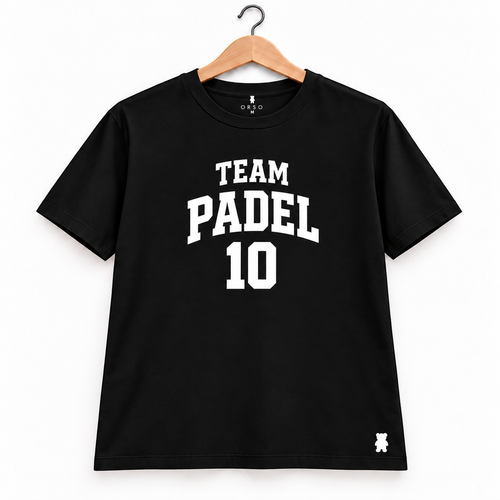 TEAM PADEL 10 · Masculina · Preto